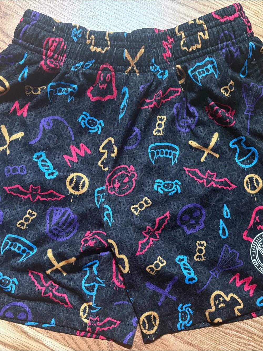 Baseball lifestyle 101 Halloween Shorts